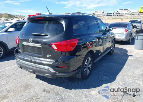 2017 Nissan Pathfinder Sv from USA, damaged, VIN 5N1DR2MM3HC659826